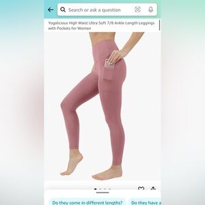 Yogalicious Lux Leggings with Pockets